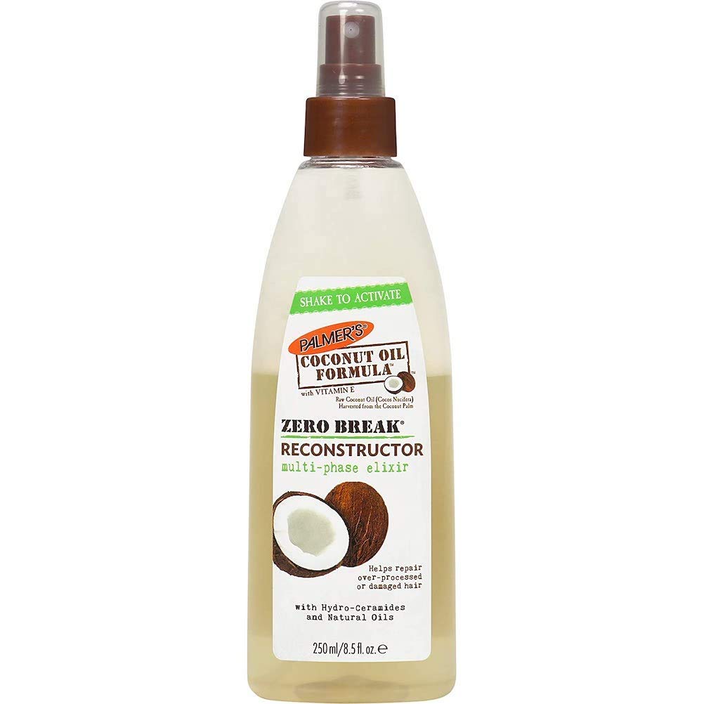 Palmer's - Aceite de coco Zero Break Reconstructor para el cabello