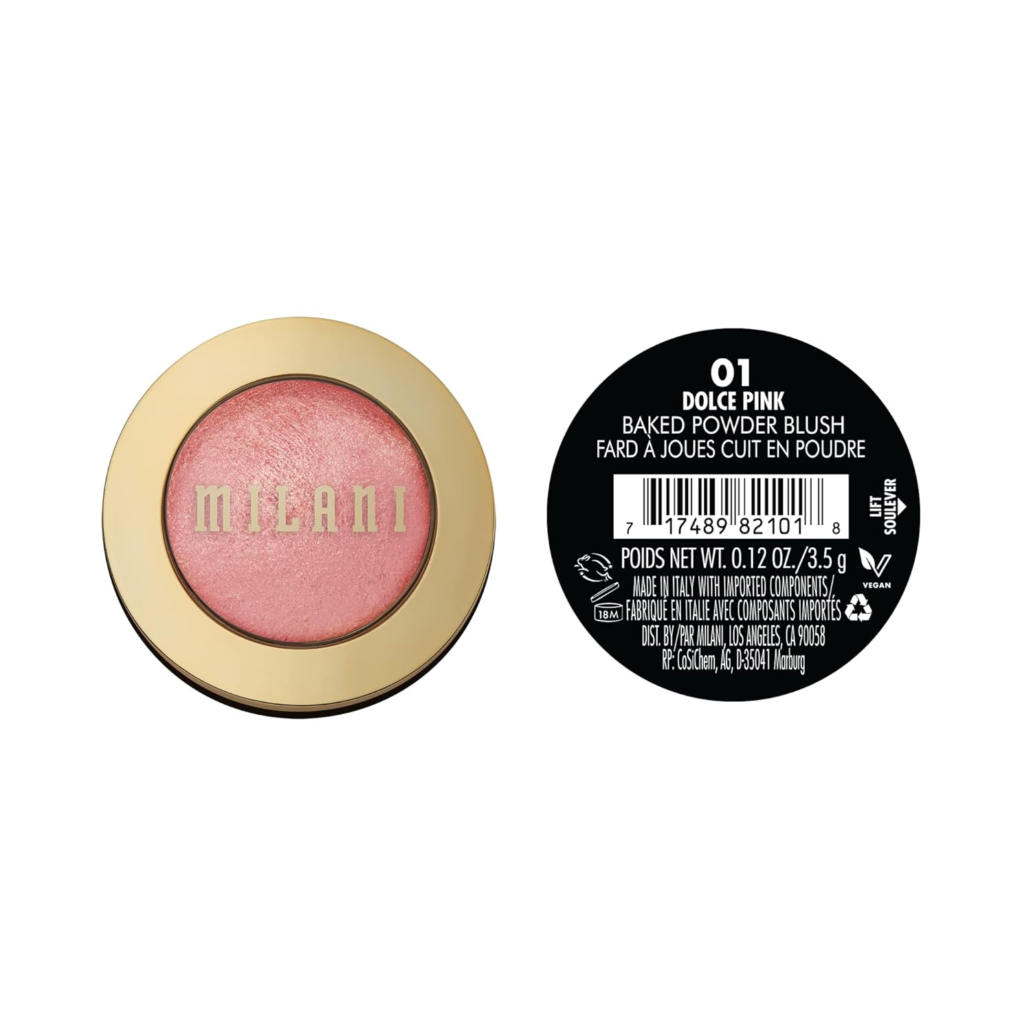 Milani - Baked Blush & Baked Highlighter DOLCE PINK