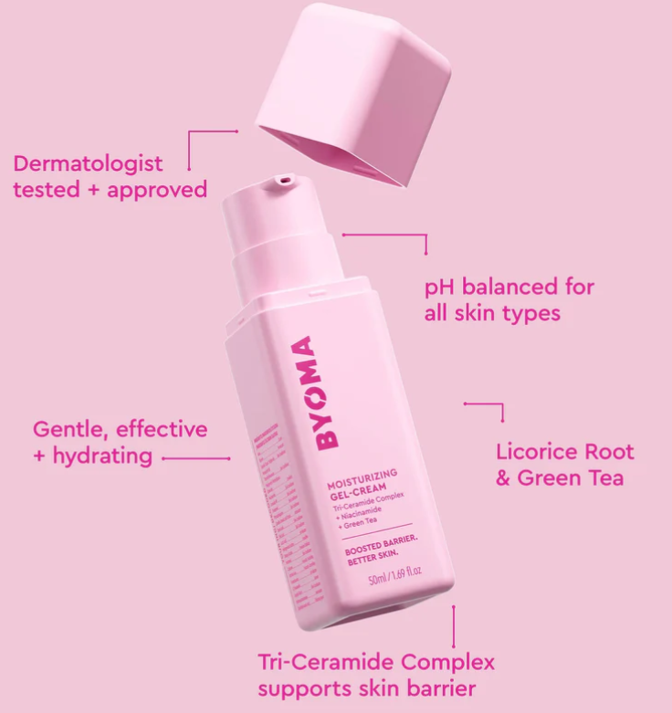 Crema hidratante en gel - BYOMA
