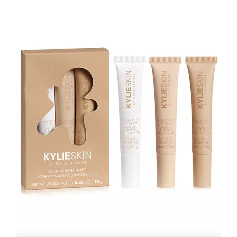 Set de bálsamos labiales navideños de Kylie Cosmetics